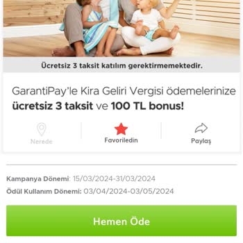 Garanti Bankası BonusFlaş Hemen Katıl Button U Aktif Değil.