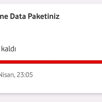 Vodafone Tarife Tarih Sorunu