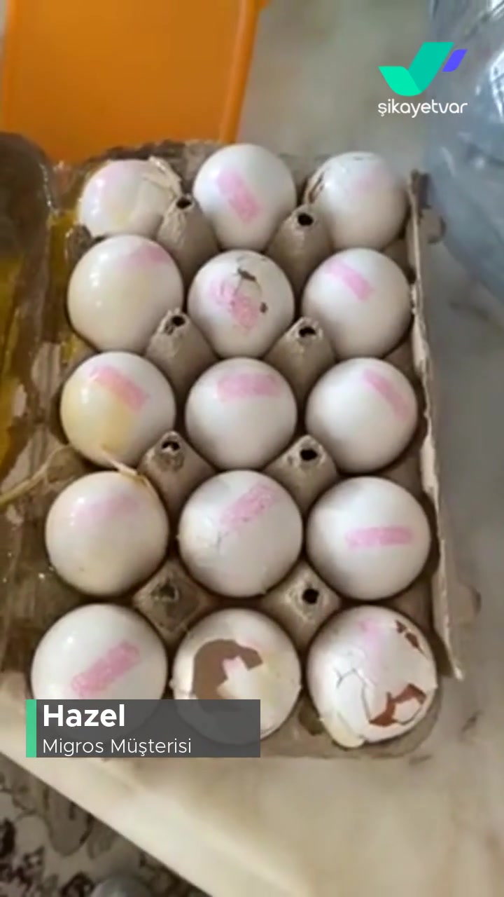 Migros Hemen'den Gelen Kırık Yumurta Siparişi! videonun kapak resmi