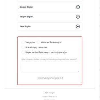 Enuygun Ve Contact Rent A Car Firmaları Fazla Ücret Talep Edimi.!