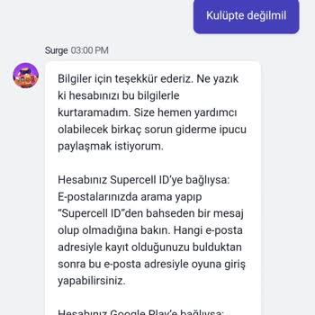 Brawl Stars Hesabımı Alamıyorum Yardımcı Olun
