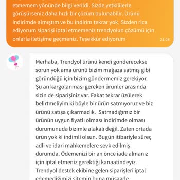 Trendyol, Kozalak Bebe Mağazası Siparişimi Göndermiyor!