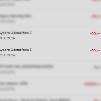 Aypara Habersiz Para Çekimi