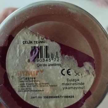 Umur Kırtasiye Trendix Marka Termosun Boya Dökülmesi