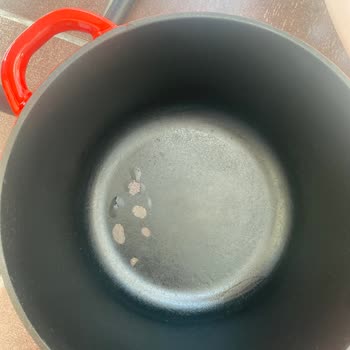 Lava Döküm Tencere Emaye Kaplama Dökülmesi