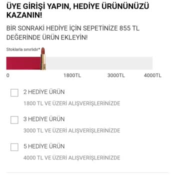 Lancome İlk Alışverişe Yüzde 20 İndirim Uygulanamıyor Sorunu