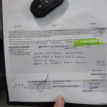 Opel Serviste Havuzlu Paspasa Verilen Hasar
