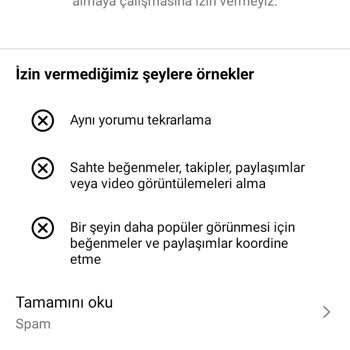 Instagram Paylaşımlara Yaptığım Yorumları Kaldırıyor!