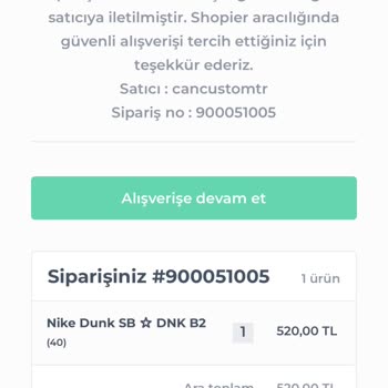 Shopier Üye Olmadan İade