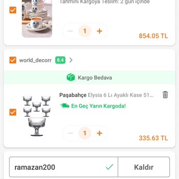 Karaca Züccaciye Kargo Bedava Deyip Kargo Ücreti Alan Karaca