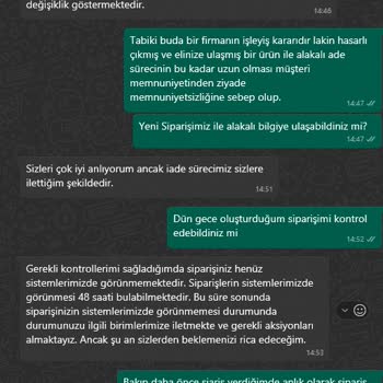 Dyson Kalitesiz Hizmet Ve Online Sipariş Arızaları