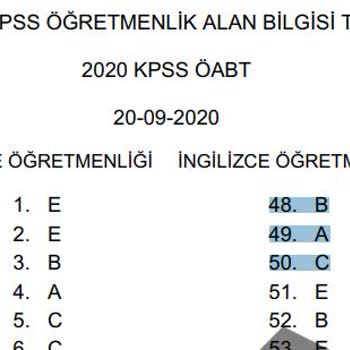Pegem Cevaplar Yanlış!