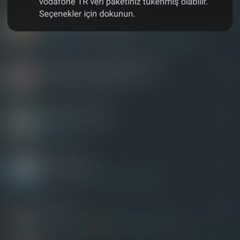 Vodafone Hatla İlgili Sıkıntı