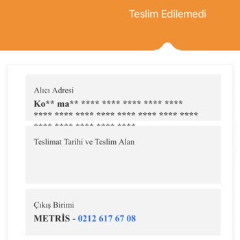 MNG Kargo Ürünlerim Adrese Teslim Edilmiyor