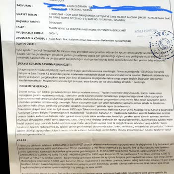 Trendyol Firmasının Yaşattığı Mağduriyet. Karara Bile Uyumaması.