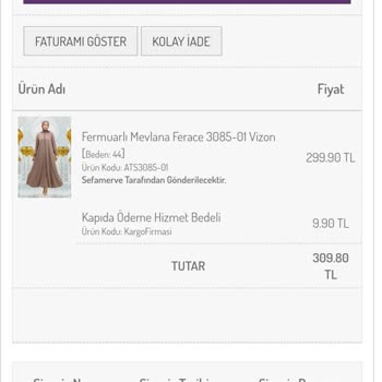 Sefamerve İadem Gelmedi Bu Zaman Oldu