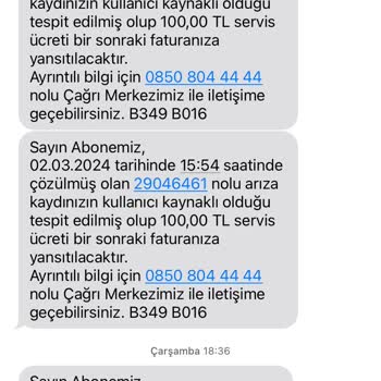 Kablo Net Haksız Servis Ücreti