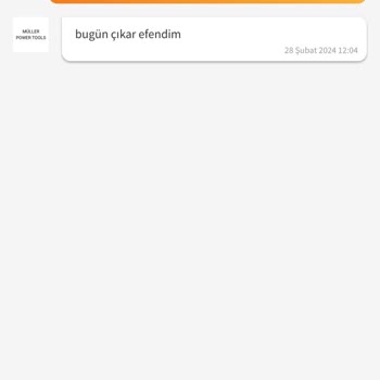 Müller Power Tools Müller Power Tool Servis Ürünümüz Ortada Yok!