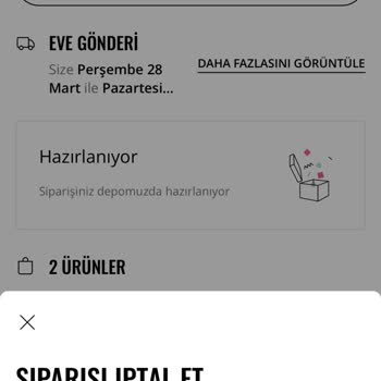 Stradivarius Kargom 10 Gündür Depoda Hazırlanıyor