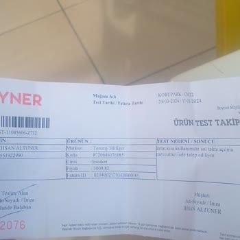 Bursa Korupark Boyner Hayal Kırıklığı