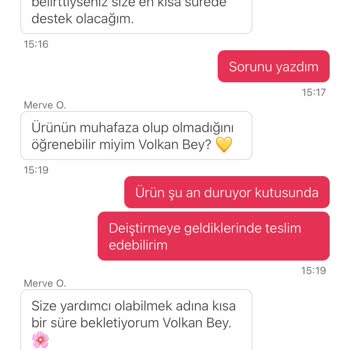 Yemeksepeti Burger King'den Yanlış Gelen Sipariş Ve Değiştirmeme