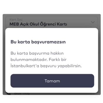Açıköğretim Öğrencisinin İstanbulkart Çıkmazı