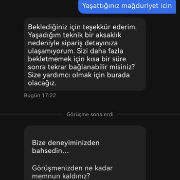 GetirÇarşı Getir Eksik Ürün Teslimi Ve Para İadesi Sorunu