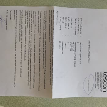 Lescon 4-5 Kullanım Sonrası İçten Yırtılan Spor Ayakkabı