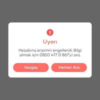 Tosla Hesaba Erişim Engeli