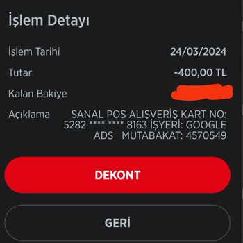 Google Ads Para Çekimi