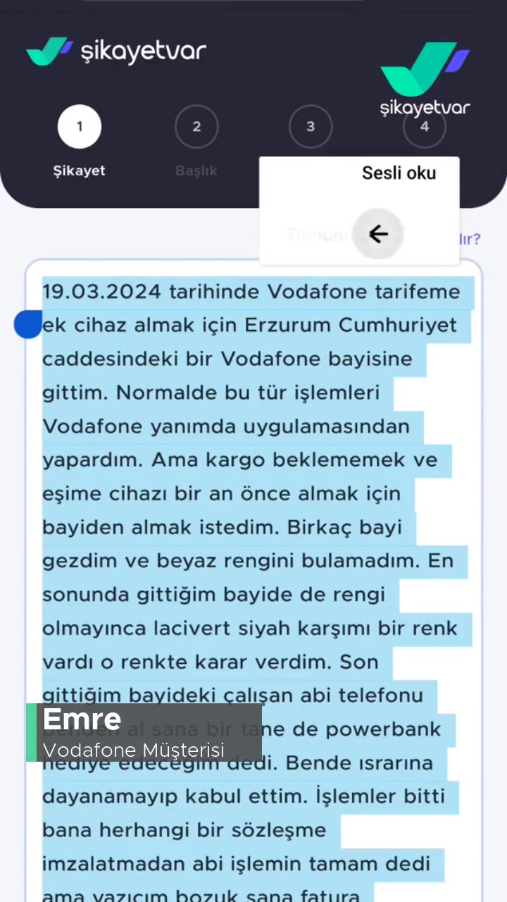 Vodafone Bayisinin Tavrı! videonun kapak resmi