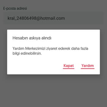 Letgo Hesabım Sürekli Askıya Alınıyor