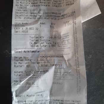 Decathlon 3 Ayda Yırtılan 1500 TL Lik Ayakkabı