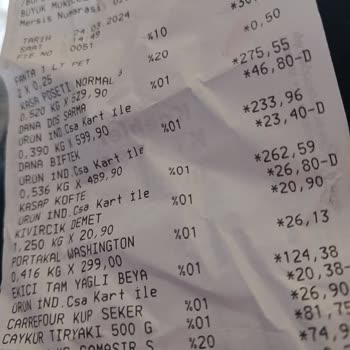 Carrefour Nalbantoglu Mağazasındaki Büyük Hata