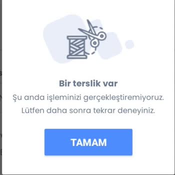 LCW Siparişi Tamamlayamama Sorunu