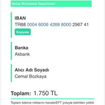 Dolap Sayfasının Sahte Olduğunu Düşünüyorum