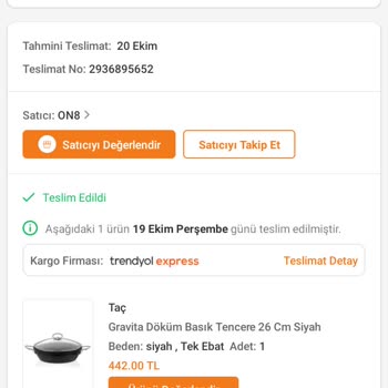 Taç Gravita Tencere Kısa Sürede Deforme Oldu