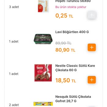 Migros Sanal Market Siparişimi Bilgim Dahilinde Olmadan İptal Etti