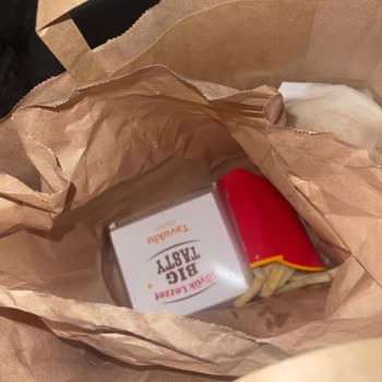 McDonald's İçeceği Vermediler E