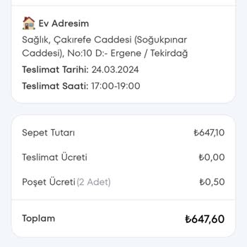 A101 Kapıda Yanlış Teslimat