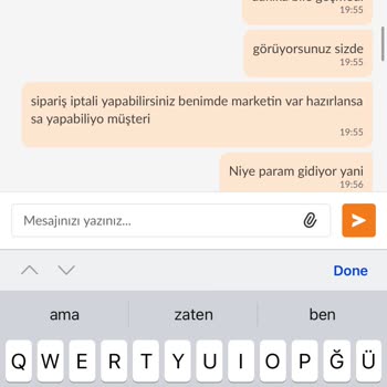 Trendyol GO Yemek Şikayeti