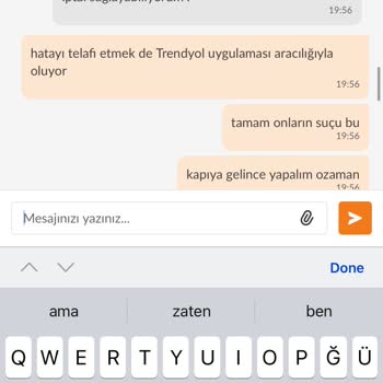 Trendyol GO Yemek Şikayeti
