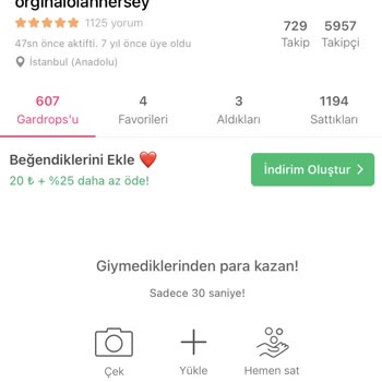Gardrops Hayal Kırıklığına Uğratan Çanta Satışı