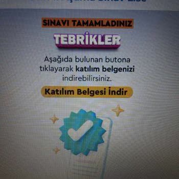 Ufka Yolculuk Sınavında Sınavı Tamamlamadan Sistem Beni Attı