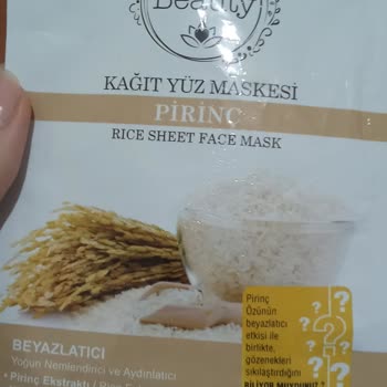 Bee Beauty Pirinç Özlü Yüz Maskesi Yüzümü Kızarttı!