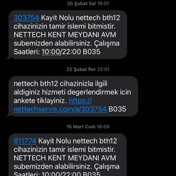 Nettech Müşteriye Kötü Garanti Hizmeti