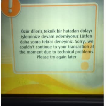 VakıfBank Kızılay Esen Kart Hatası