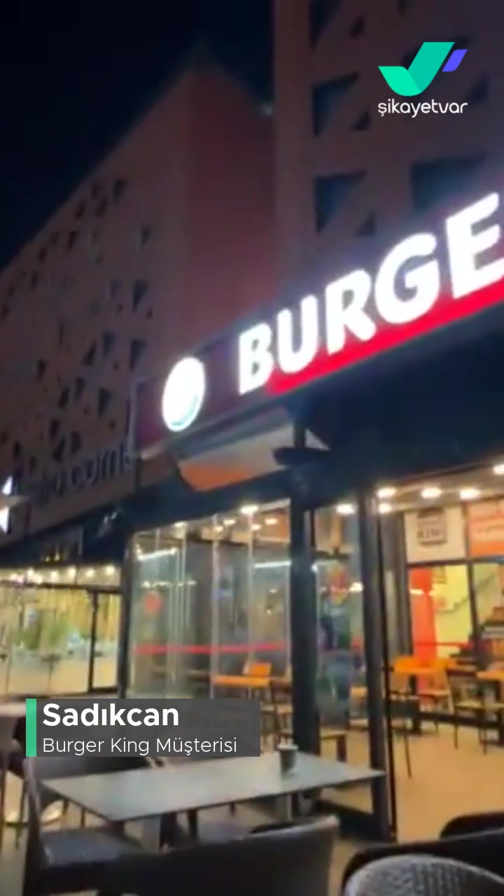 Burger King Dudullu Metro Korner Şubeden Şikayetçiyim! videonun kapak resmi