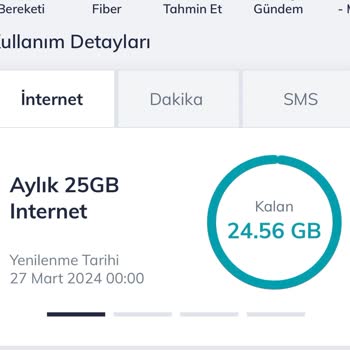Türk Telekom 1 Aylık 25GB Paket Yalanı