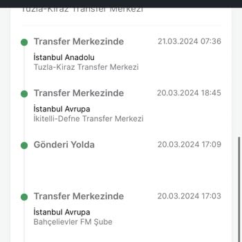 Trendyol Express İstanbul'dan İzmir'e Kargo Teslimatında Yaşanan Gecikme